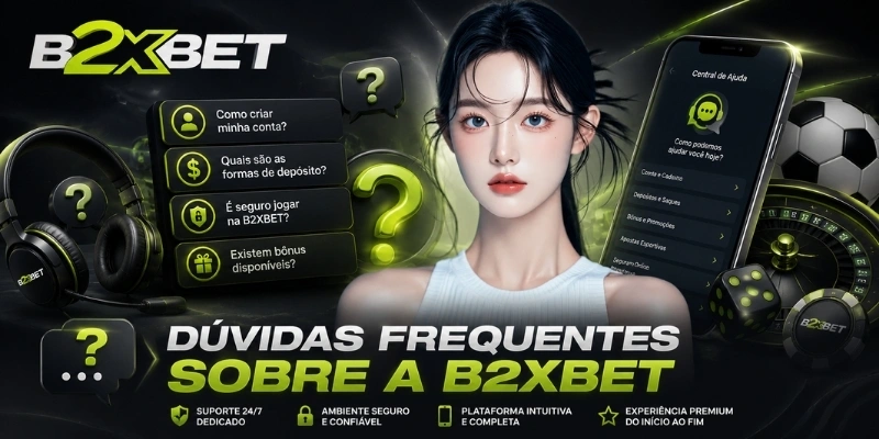 Dúvidas frequentes sobre a B2XBET